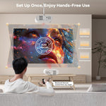 Sovboi E30Max 4K Google TV Projector 3000 Brightness Pearl White