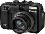 Canon PowerShot G12 10MP Digital Camera with 5x Optical Zoom Black